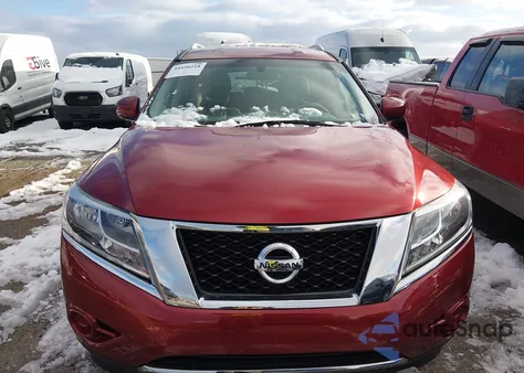 2014 Nissan Pathfinder Sv z USA, uszkodzony, nr VIN 5N1AR2MM2EC694873